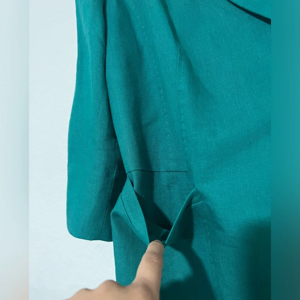 Marina Rinaldi Linen Blazer